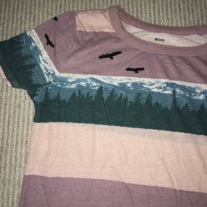 BDG Tops - mountain patterned t-shirt BDG Tops - mountain patterned t-shirt
